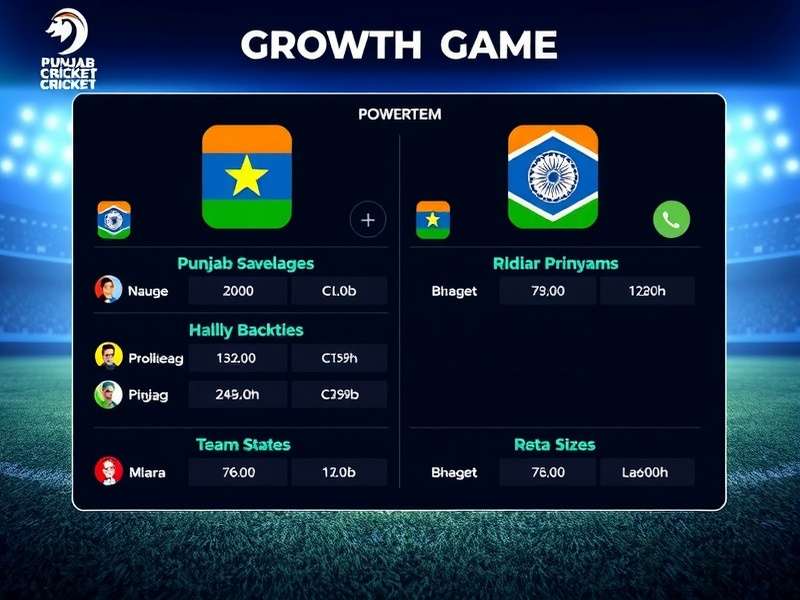 Punjab Cricket Powerhouses gameplay screenshot